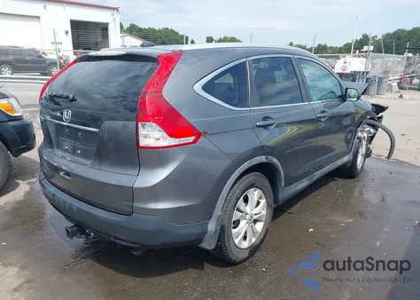 2012 Honda Cr-V Ex-L из США, поврежденный, VIN 2HKRM3H77CH511257